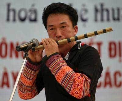 Вьетнамские музыкальные инструменты из бамбука - ảnh 3
